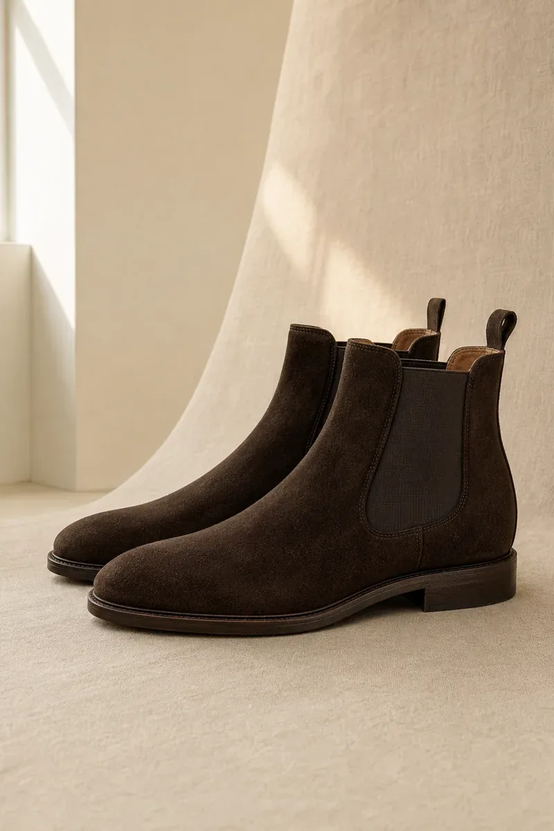 Suede Chelsea Boots